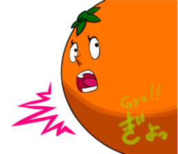 Yuruyuru Orange. sticker #7304079