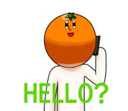 Yuruyuru Orange. sticker #7304081