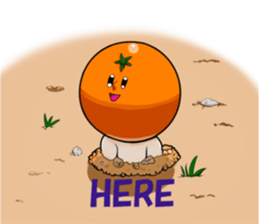 Yuruyuru Orange. sticker #7304083