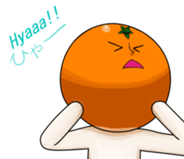 Yuruyuru Orange. sticker #7304086
