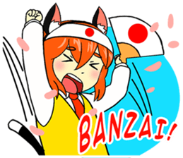 Nekomimi Otaku School Girl sticker #7304215