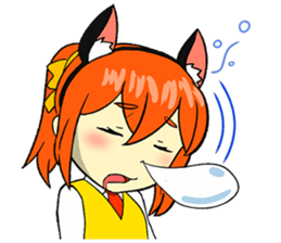 Nekomimi Otaku School Girl sticker #7304218
