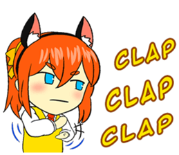 Nekomimi Otaku School Girl sticker #7304244