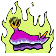 cat diver and sea creatures sticker #7304259