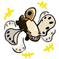 cat diver and sea creatures sticker #7304277