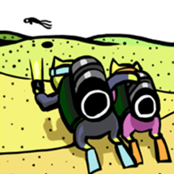 cat diver and sea creatures sticker #7304284