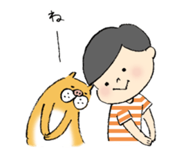 pig cat&me sticker #7304570