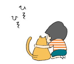 pig cat&me sticker #7304573