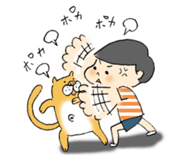 pig cat&me sticker #7304582