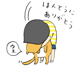 pig cat&me sticker #7304585