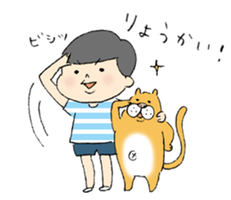 pig cat&me sticker #7304590