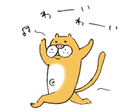 pig cat&me sticker #7304595