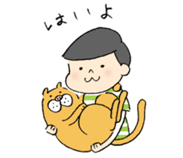 pig cat&me sticker #7304599