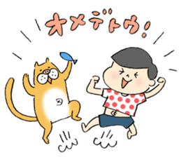 pig cat&me sticker #7304604