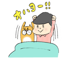 pig cat&me sticker #7304606