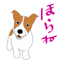 active dog, Jack Russell Terrier sticker #7305024
