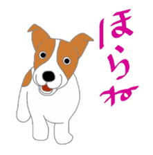 active dog, Jack Russell Terrier sticker #7305024