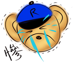 Rossy the working bears II sticker #7305237