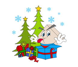 Trio in Christmas Season sticker #7305252