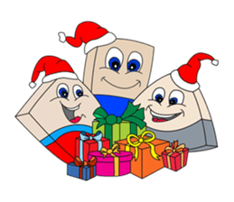 Trio in Christmas Season sticker #7305253