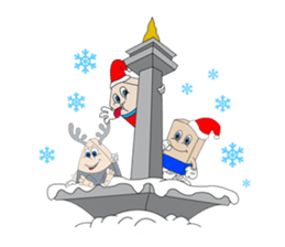 Trio in Christmas Season sticker #7305257