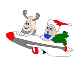 Trio in Christmas Season sticker #7305265