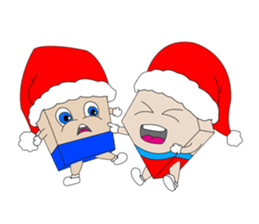Trio in Christmas Season sticker #7305286