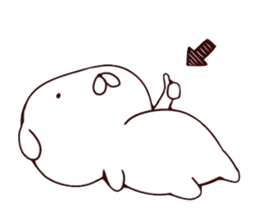 A slow dog sticker #7305711