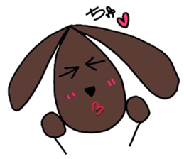 dog chocolato sticker #7305849