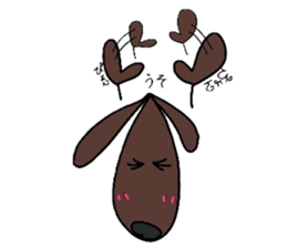 dog chocolato sticker #7305851