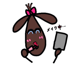 dog chocolato sticker #7305884