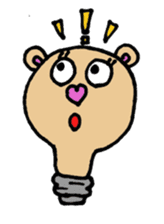 Cute KUMAKO's daily sticker #7305935