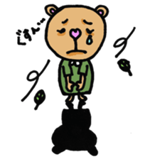 Cute KUMAKO's daily sticker #7305943