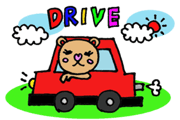 Cute KUMAKO's daily sticker #7305965