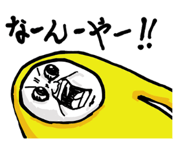 The Kansai accent explosion world sticker #7306026