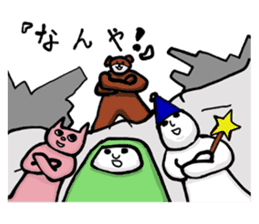 The Kansai accent explosion world sticker #7306044