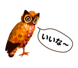 40 Owls_vol.1 sticker #7306115