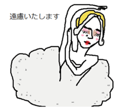 The ballet dancers sticker #7306218