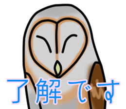 Owls looking at you sticker #7306418