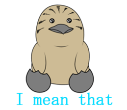 here the black tailed gull again!! sticker #7306713