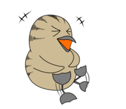 here the black tailed gull again!! sticker #7306721