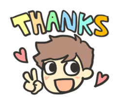 Lovely&Strange original characters sticker #7306886