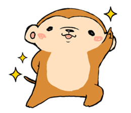 YURU SARU sticker #7307294