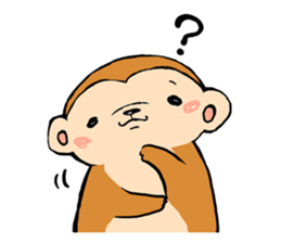 YURU SARU sticker #7307310