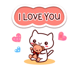LOVE CAT 2 sticker #7307958