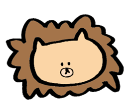 Lion/ sticker #7308244