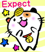 good fortune beckoning cat[English] sticker #7308453