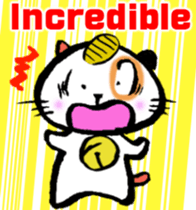 good fortune beckoning cat[English] sticker #7308472