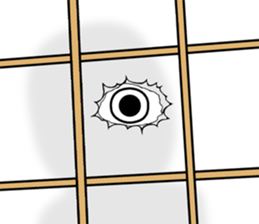 Obtrusive guy. sticker #7308534