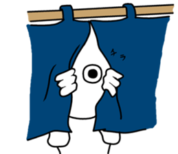 Obtrusive guy. sticker #7308537